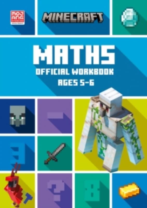 Collins KS1 Minecraft Maths Ages 5-6 Book Multi unisex