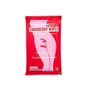 Woo Woo Intimate Wipes with Cranberry Aloe Vera
