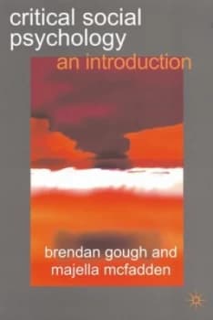 Critical Social Psychology by Brendan Gough Paperback