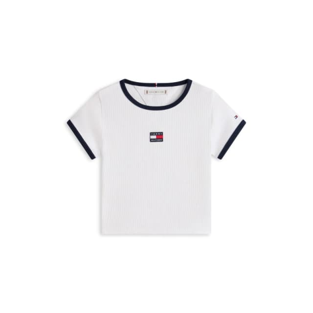 Tommy Hilfiger Kids Heritage T-Shirt White YBR female 8Y