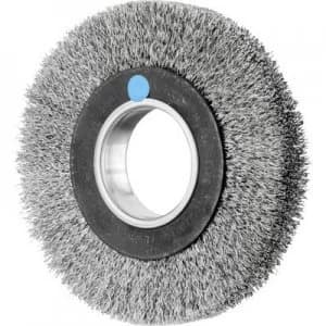 PFERD HORSE round brush uncoated 150 x 25mm wire thickness 0.3mm With hole + adapter set AK 32-2 43701210