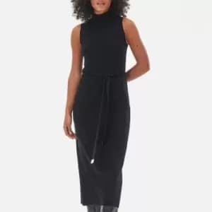 Barbour International Velocete Cotton-Blend Midi Dress - UK 12