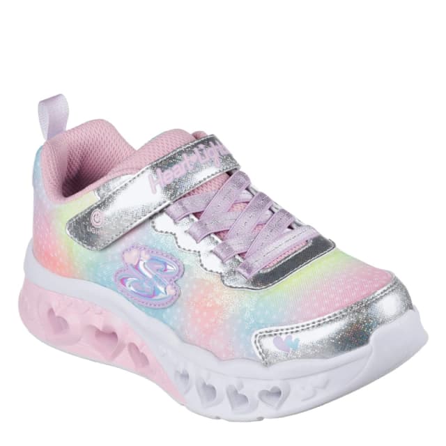 Skechers Flutter Heart Child Girl Trainers Multi female C10 (27.5)