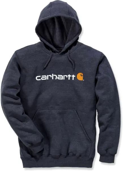 Carhartt Signature Logo Midweight Hoodie, grey-white, Size 2XL