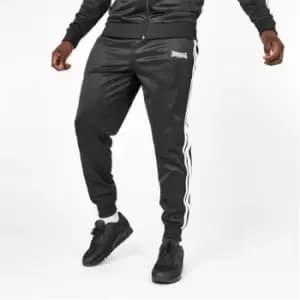 Lonsdale 2 Stripe Track Pants Mens - Black