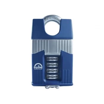 Henry Squire Warrior High-Security Shackle Combination Padlock 45mm Closed