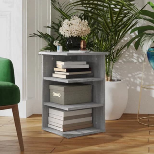 vidaXL Side Cabinet Grey Sonoma 35x35x55cm Engineered Wood, Grey 826367