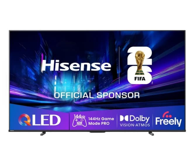 Hisense 100E7QTUK PRO 2025 100" QLED 4K Smart TV - BLACK 100E7QTUK PRO