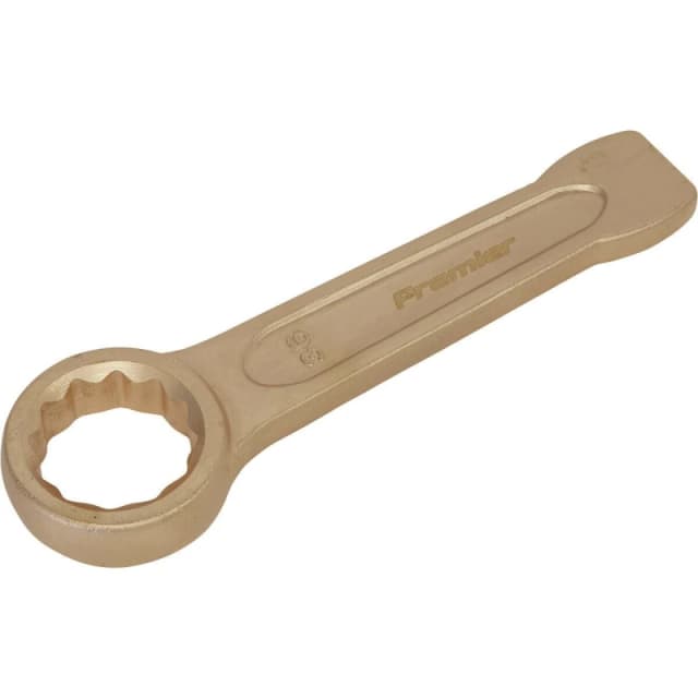 Loops 36mm Ring End Slogging Spanner - Non-Sparking - Short Profile Striking End Multi