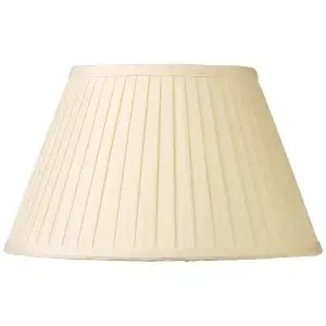 Village At Home 20" Knife Pleated Drum Lampshade - French Cream