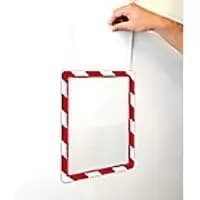 BEAVERSWOOD FRAMES4DOCS Document Frames OD-MFD4/10-RDWH A4 Red, White Pack of 10