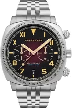 Spinnaker Watch Hull Mens - Red