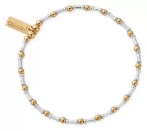 ChloBo GMBRHYTHM Gold and Silver Mixed Metal Rhythm Of Water Jewellery