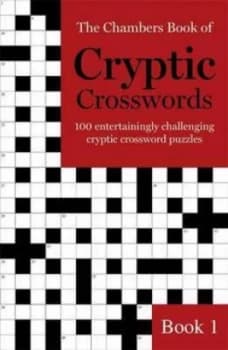 The Chambers Book of Cryptic Crosswords Book 1 by Chambers Paperback