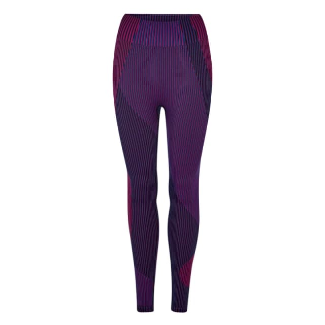 Reebok United By Fitness Myoknit Seamless Leggings Womens Gym Legging - Purple Purple 4