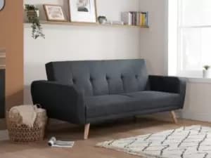Birlea Farrow Large Grey Fabric Sofa Bed