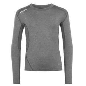 Sondico Long Sleeved Core Base Layer Junior - Grey Marl