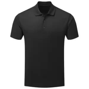 Premier Mens Sustainable Polo Shirt (3XL) (Black)