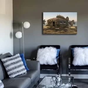 45702021C-059 Multicolor Decorative Canvas Painting