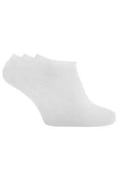 Cotton Rich Lycra Trainer Socks (Pack Of 3)