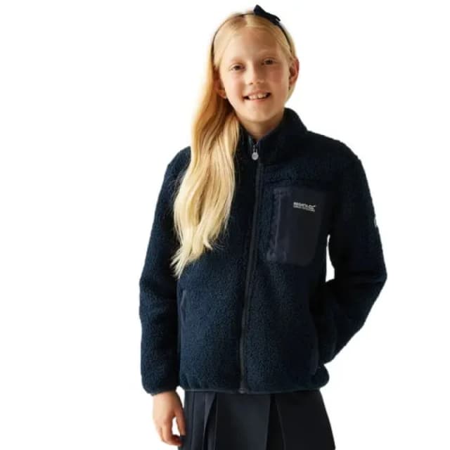 Children's full-zip fleece Regatta Frankie Warm Bleu Unisex 13 ans