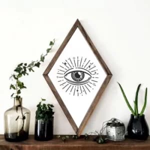 CZM009 Multicolor Decorative Framed MDF Painting