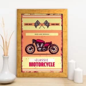 AC109087140881 Multicolor Decorative Framed MDF Painting