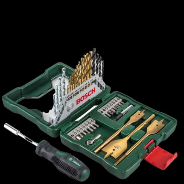 Bosch X-Line Titanium Drill and Bit Set - 41 pieces 51291991