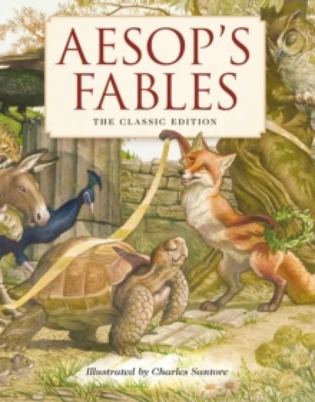 Aesop Aesop's Fables Hardcover Book Multi unisex