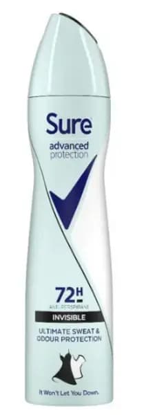 Sure Advanced Protection Invisible Deodorant 200ml