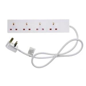 Target 4 Gang Extension Lead 2m