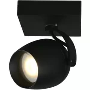 Lucide Lighting - Lucide preston - Ceiling Spotlight Bathroom - 1xGU10 - IP44 - Black