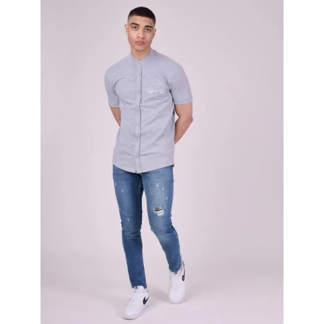 Project X Paris Mao collar shirt Project X Paris Gris Male XS