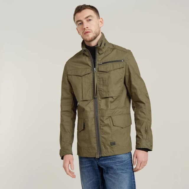 G Star Mens Rovic Field Jacket Olive male Small
