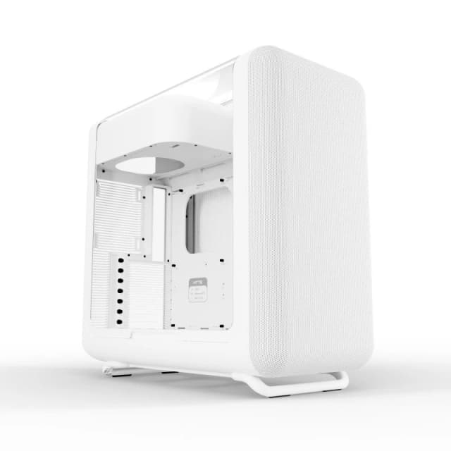 Hyte X50 ATX Mid-Tower PC Case Laminated Acoustic Glass - Snow White - CS-HYTE-X50G-WW