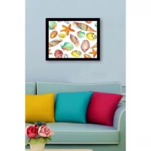 SC1147 Multicolor Decorative Framed MDF Painting
