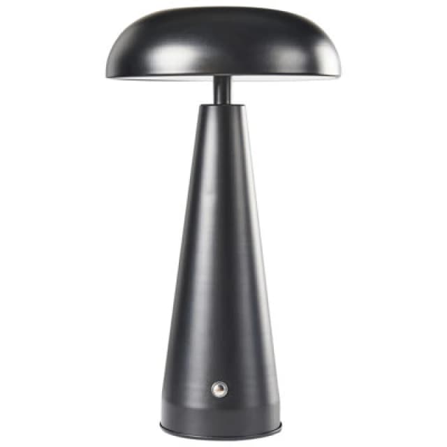 Beliani Wireless LED Table Lamp Bocono With Dimmer Metal Black