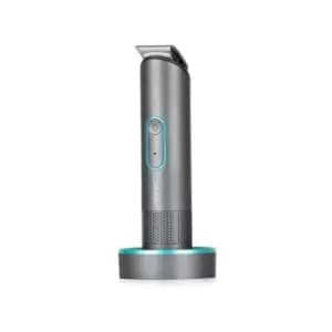 Carmen Titan Cordless Hair Clipper Set Titanium Detailed Portable USB Trimmer TJ Hughes