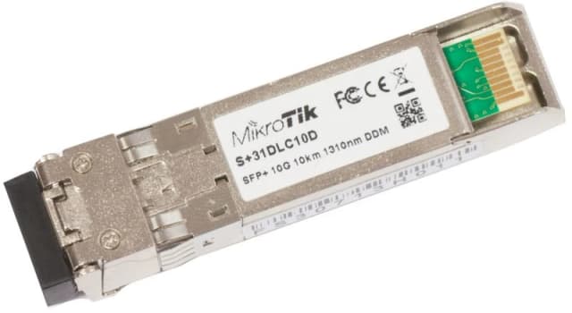 Mikrotik S+31DLC10D network transceiver module Fiber optic 10000 Mbit/