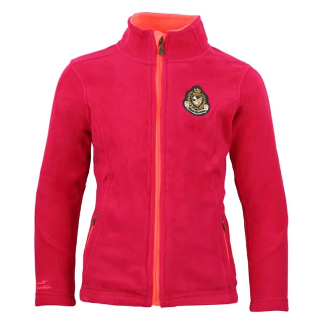 Girl's fleece jacket Peak Mountain Gasak Rose Female 12 ans