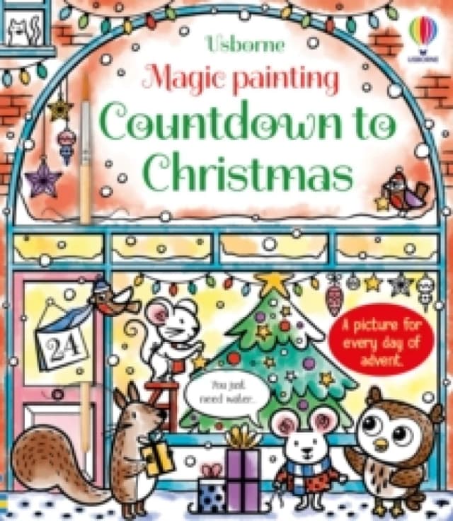 Magic Painting Countdown to Christmas Paperback / softback