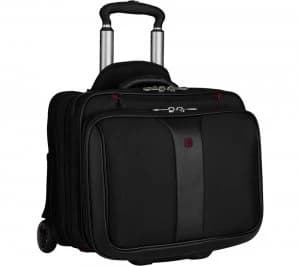WENGER Patriot Comp-U-Roller Laptop Case - Black
