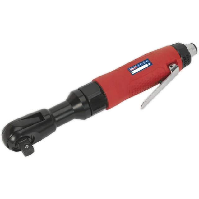 Loops Air Ratchet Wrench - 1/2" Sq Drive - 1/4" BSP Inlet - Finger Operated Trigger Multi