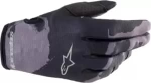 Alpinestars Radar Motorcross Gloves, black-grey Size M black-grey, Size M