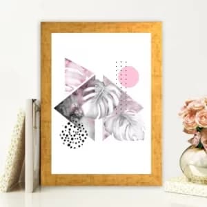 AC752170906 Multicolor Decorative Framed MDF Painting