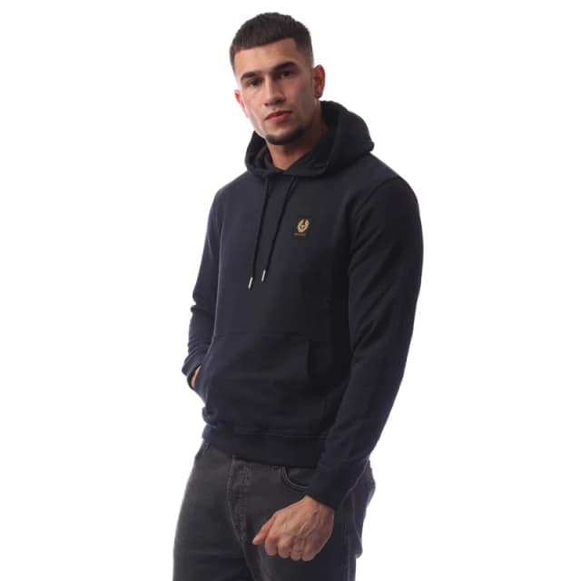 Belstaff Logo Hoodie Inkwell male S