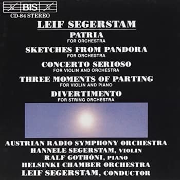 Segerstam - Orchestral Works CD