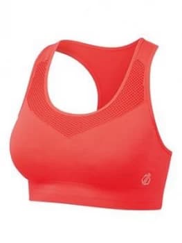 Dare 2b Dare2b Don't Sweat Bra, Coral, Size S, Women