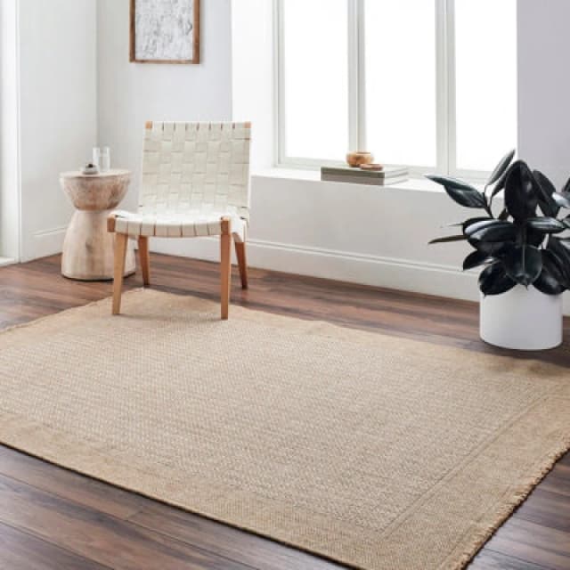 Livabliss In- & Outdoor Cottage Jute-Look Beige/tan Jenny Area Rug 120 X 170 Cm - Easy To Clean, Perfect For Balcony Or Dining Room