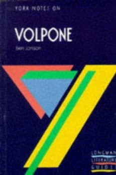 Volpone by B. Jonson Paperback